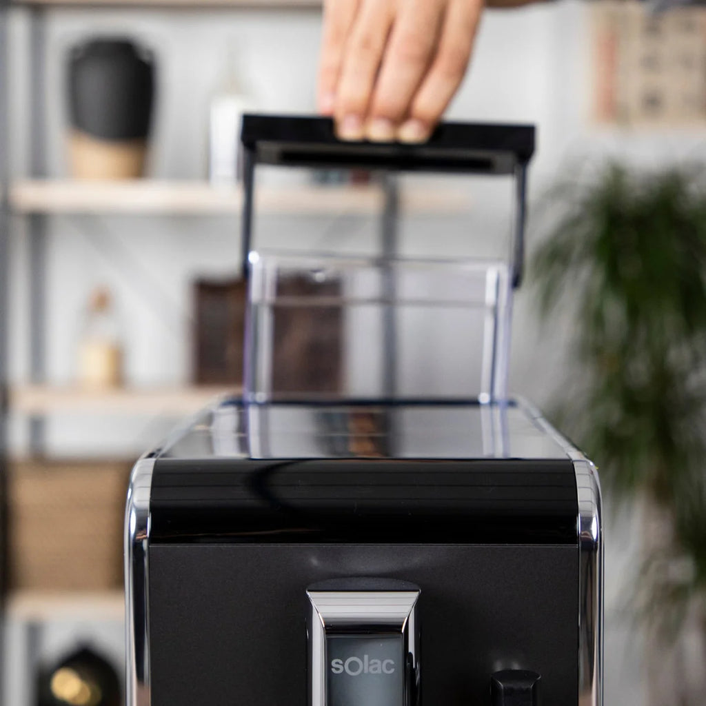 Solac Barista Prestige — Machine à Café Automatique, Broyeur Intégré et Pompe Italienne 19 Bars