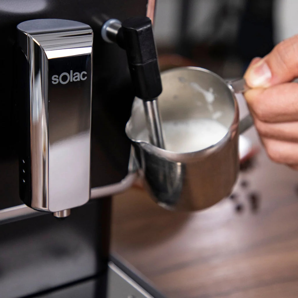Solac Barista Prestige — Machine à Café Automatique, Broyeur Intégré et Pompe Italienne 19 Bars